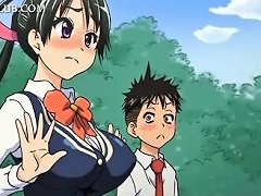 Teen Anime Anime Caught Masturbating Gets Fucked Hard