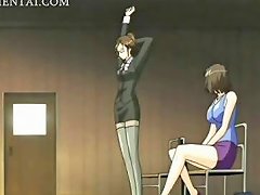 Arousing Anime Teacher Fucked In The Mens Room